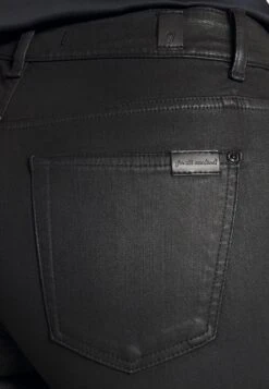 7 For All Mankind Coated Illusion - Jean Bootcut - Black -Magasin Général De Mode ea7bd358af8743788f8e08ad3eb92a66