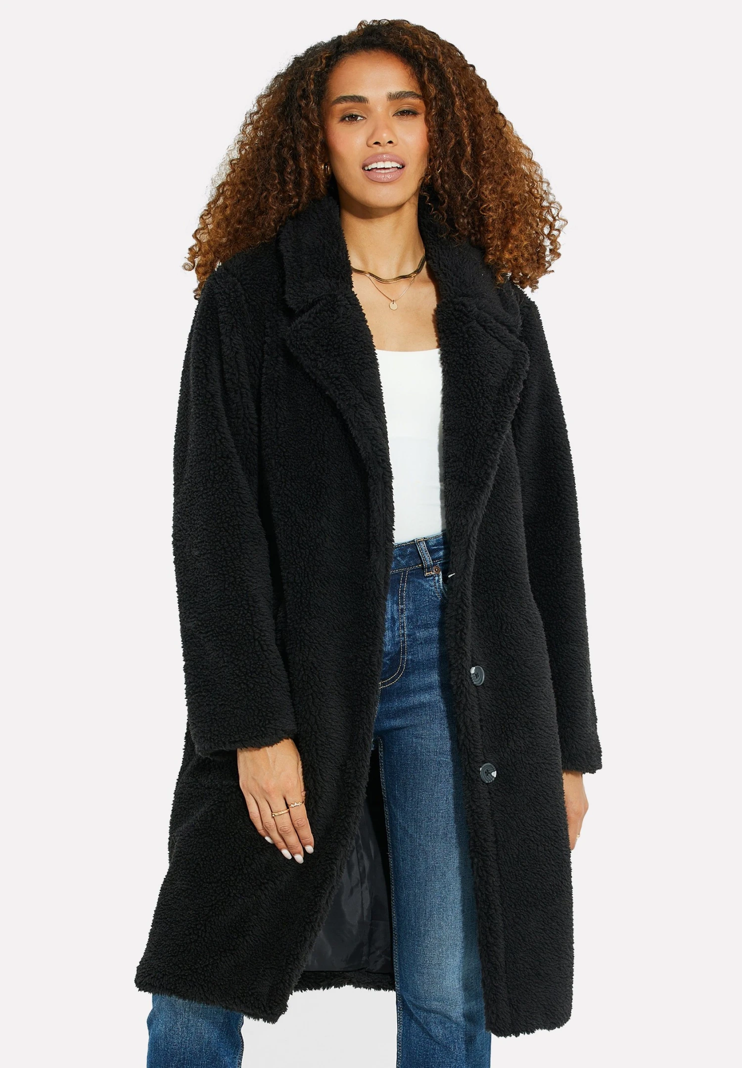 Threadbare Bear - Manteau D'Hiver - Black 3 Threadbare Bear - Manteau D'Hiver - Black