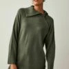 Next High Neck Zip Detail Standard - Pullover - Green 1 Next High Neck Zip Detail Standard - Pullover - Green -Magasin Général De Mode ecd1652dc1514ca2b78d8141c0aab775