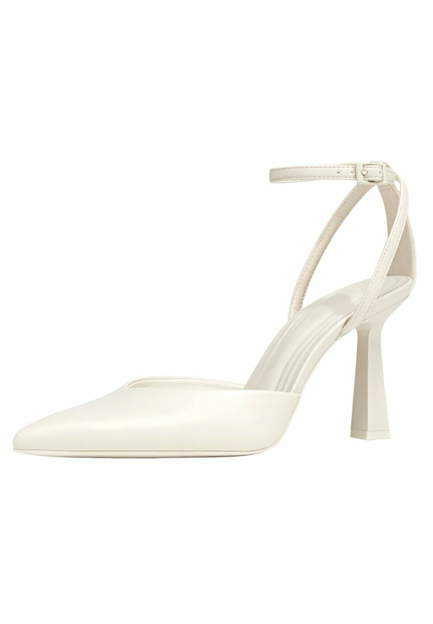 Stradivarius With Ankle Straps - Chaussures De Mariée - Off White 5 Stradivarius With Ankle Straps - Chaussures De Mariée - Off White – Image 3