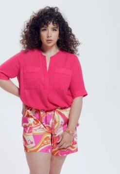 Unie En - Blouse - Corail