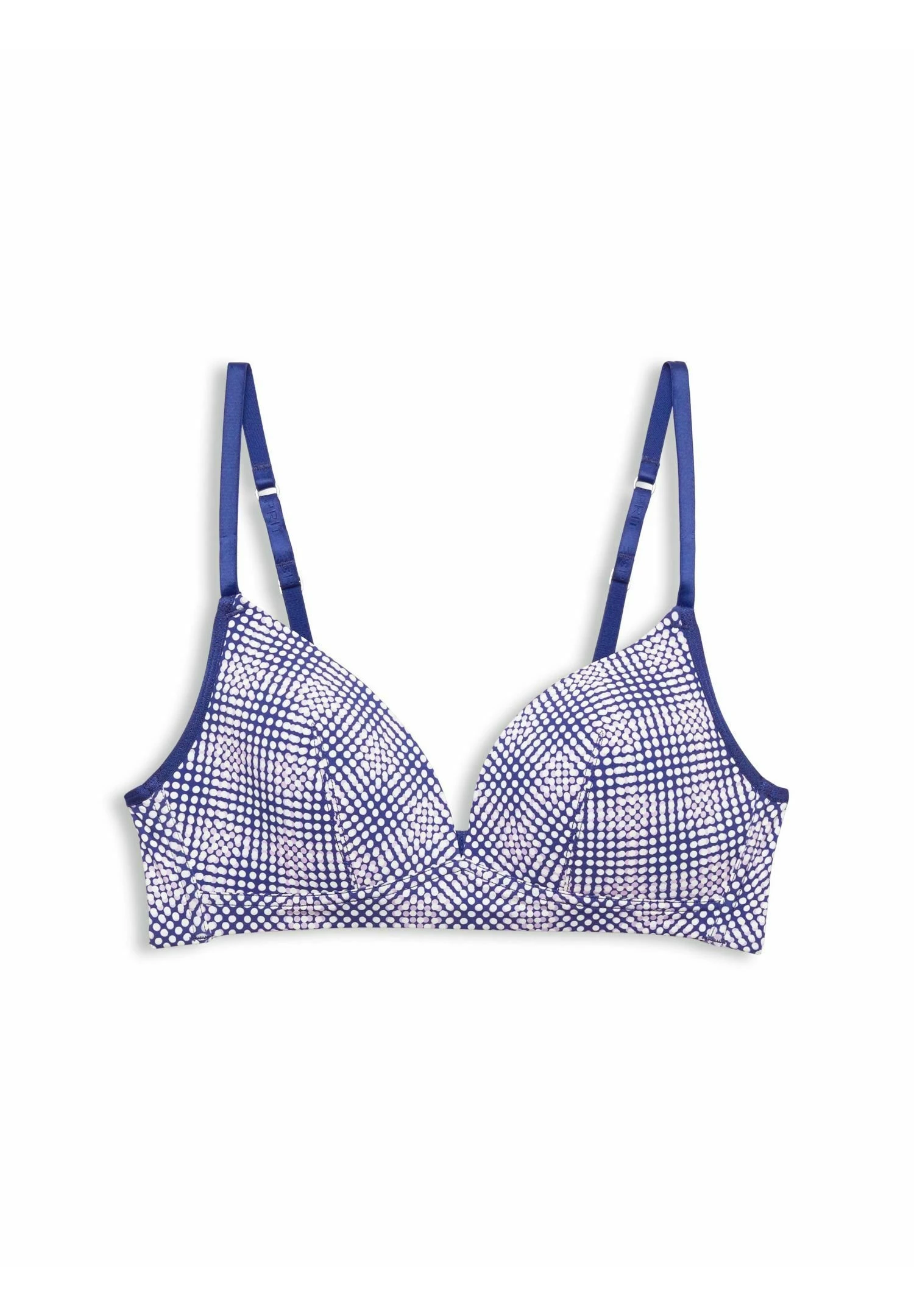 ESPRIT Minimal Print Par The Soft Fit Wireless Padded Aop - Soutien-Gorge Triangle - Dark Blue 9 ESPRIT Minimal Print Par The Soft Fit Wireless Padded Aop - Soutien-Gorge Triangle - Dark Blue – Image 7