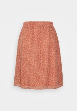 Kaffe Kazandra - Jupe Trapèze - Dusty Red/Creme -Magasin Général De Mode f29b08c8dc1b4a59a1056796bc71b1de