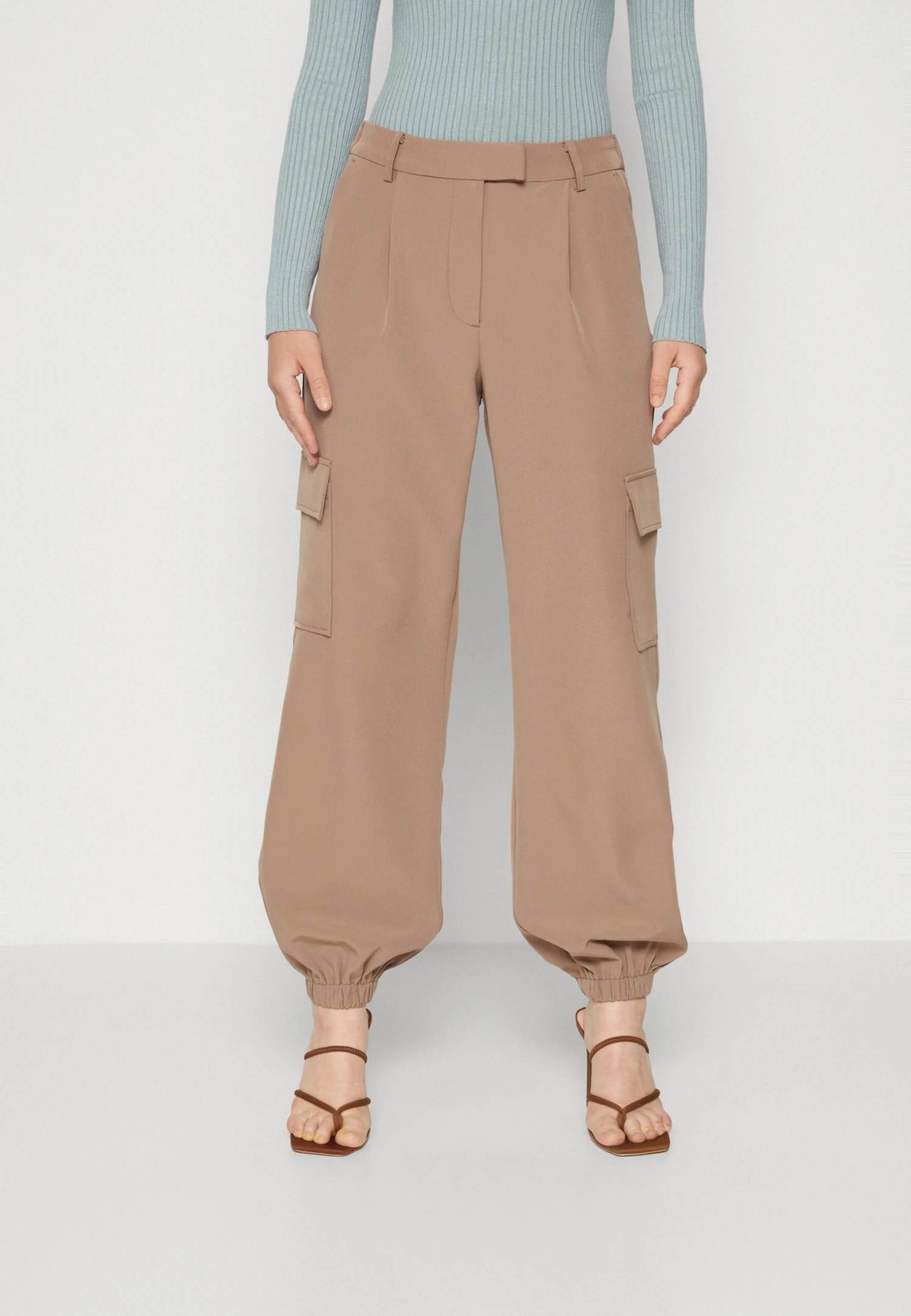Vila Vicarolina Pant - Pantalon Cargo - Camel 3 Vila Vicarolina Pant - Pantalon Cargo - Camel