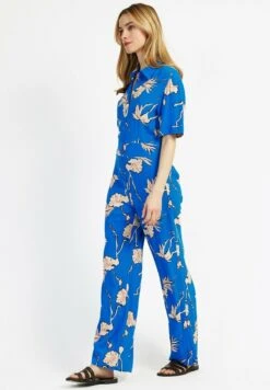 Printed And Buttoned Mindina - Combinaison - Phoebe Cobalt -Magasin Général De Mode f7572e11aa2d4bae9c9afe1dcd8e486a