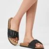 Next Forever Comfort Single Strap Footbed - Mules - Black -Magasin Général De Mode f84c1be374b540819dcea4004654d32d