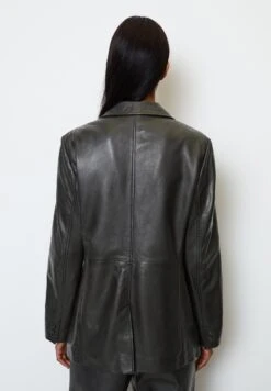 Marc O'Polo Veste En Cuir - Black -Magasin Général De Mode f9a9f3d46c25438e93e85bec3fa2e127
