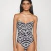 Seafolly Zanzibar Twist Tie Front One Piece - Maillot De Bain - Black
