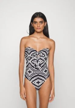 Seafolly Zanzibar Twist Tie Front One Piece - Maillot De Bain - Black