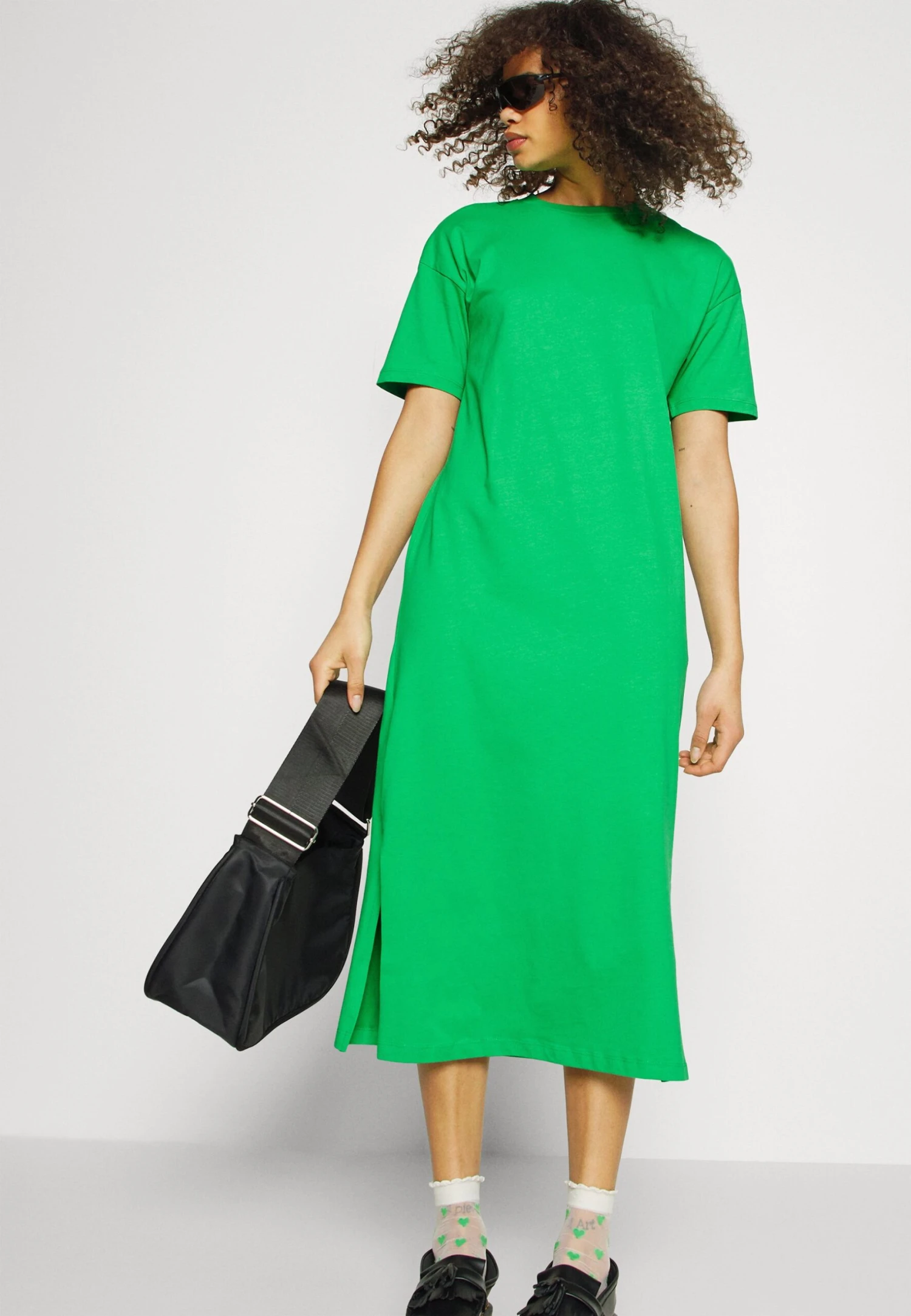 Vero Moda Tall Vmmolly Calf Dress - Robe En Jersey - Bright Green 7 Vero Moda Tall Vmmolly Calf Dress - Robe En Jersey - Bright Green – Image 5