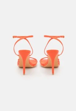 Sandales À Talons Hauts - Orange -Magasin Général De Mode fa7d4133710c47838a96777cd24d6a1a