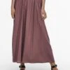 ONLY Onlvenedig Life Long Skirt - Jupe Longue - Rose Brown -Magasin Général De Mode faad77eb59af412c90eaea19e286789f