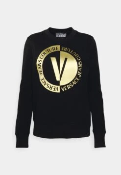 Versace Jeans Couture Sweatshirt - Black/Gold 12 Versace Jeans Couture Sweatshirt - Black/Gold -Magasin Général De Mode fc9d6cd75b8743b88e9b9ad6237c3514