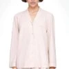 Oysho Long-Sleeved - Haut De Pyjama - Beige -Magasin Général De Mode febad1a736754580920ef2414d4af14a