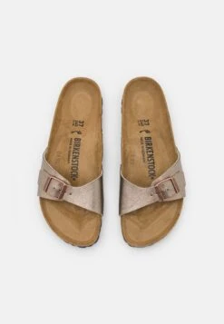 Birkenstock Madrid Bf Narrow - Chaussons - Graceful Taupe 13 Birkenstock Madrid Bf Narrow - Chaussons - Graceful Taupe -Magasin Général De Mode ff0d16c911a0445395a4559867e1077a